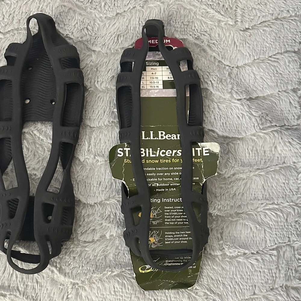 L.L. Bean Black Ice Traction Cleats
Adults' Stabilicers Walk Traction - Picture 5 of 5